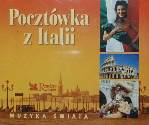 Okładka Various - Pocztówka z Italii: Muzyka Świata (3CD) [EX]