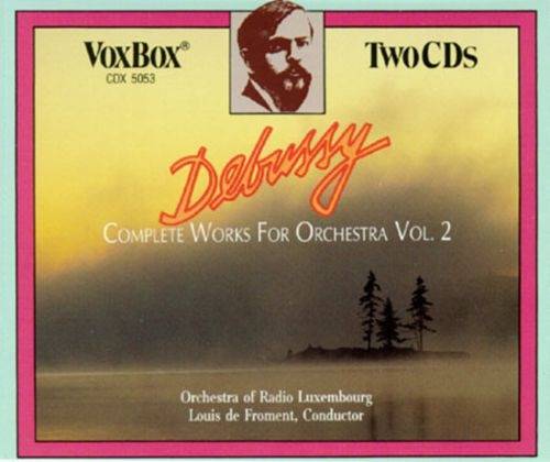 Okładka Claude Debussy - Complete Works For Orchestra Vol. 2 (2CD) [EX]