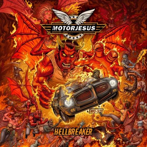 Okładka Motorjesus - Hellbreaker