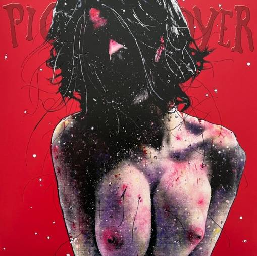 Okładka Pig Destroyer - Terrifyer LP MAGENTA BLACK