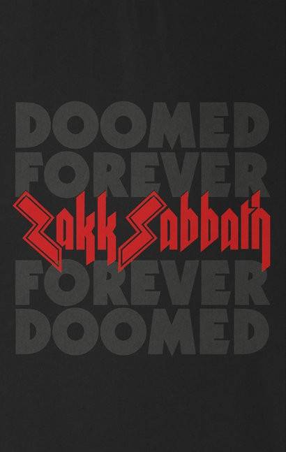Okładka Zakk Sabbath - Doomed Forever Forever Doomed CASSETTE