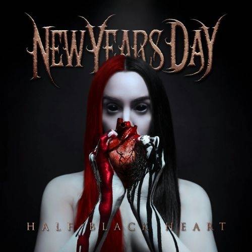 Okładka New Years Day - Half Black Heart