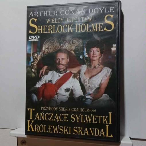 Okładka Arthur Conan Doyle - Sherlock Holmes: Tańczące Sylwetki Królewski Skandal [NM]