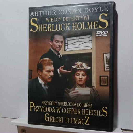 Okładka Arthur Conan Doyle - Sherlock Holmes: Przygoda w Copper Beeches Grecki Tłumacz [EX]