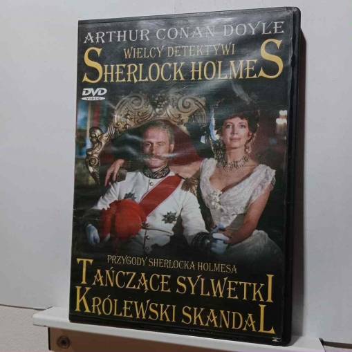 Okładka Arthur Conan Doyle - Sherlock Holmes: Tańczące Sylwetki Królewski Skandal [NM]