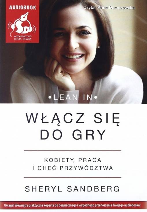 Okładka Sheryl Sandberg - Włącz się do gry (czyta Anna Dereszowska) [EX]