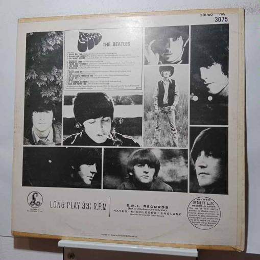 Rubber Soul (LP, wydanie 1965 Parlophone) (Czyt. Opis) [EX]