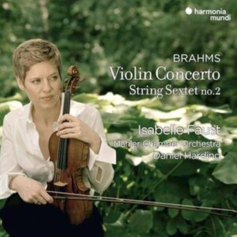 Okładka Brahms - Violin Concerto & String Sextet No 2 Mahler Chamber Orchestra Harding Faust