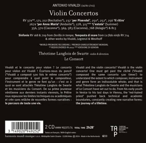 Concerti Per Una Vita Theotime Langlois De Swarte Le Consort