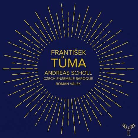 Okładka Andreas Scholl Czech Ensemble Baroque Roman Valek - Frantisek Tuma Motets Dixit Dominus Sinfonia