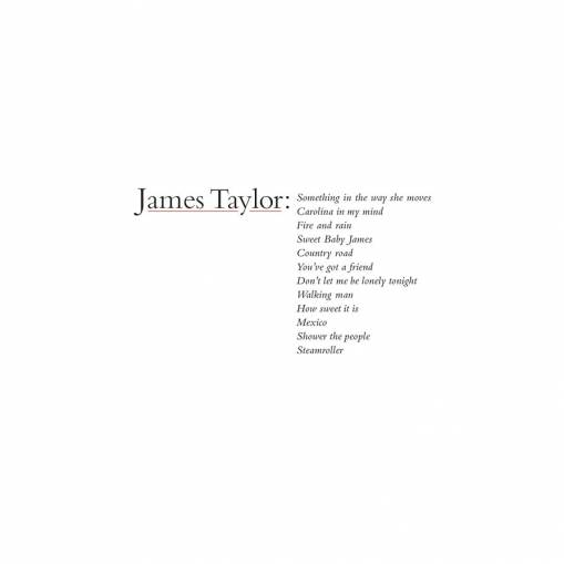 Okładka TAYLOR, JAMES - JAMES TAYLOR'S GREATEST HITS