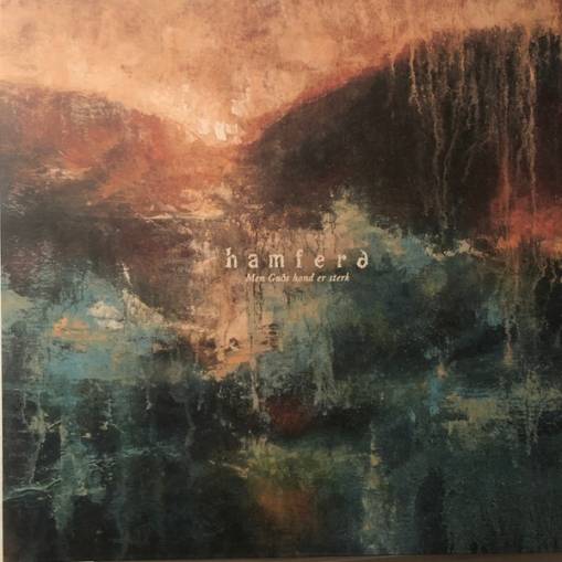 Okładka Hamferd - Men Guds Hond Er Sterk LP MARBLED