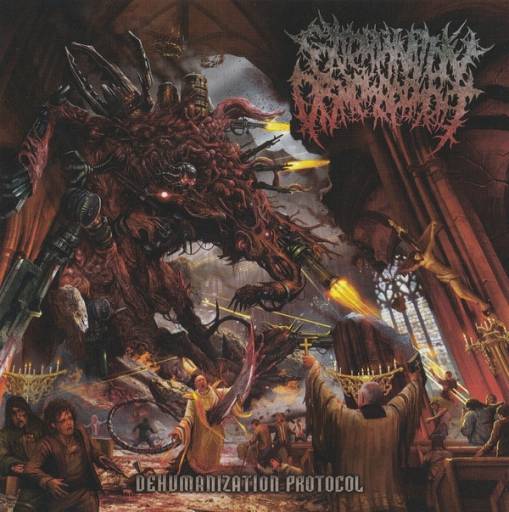 Okładka Extermination Dismemberment - Dehumanization Protocol