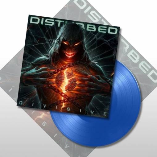 Okładka DISTURBED - DIVISIVE (LIMITED EDITION BLUE LP)