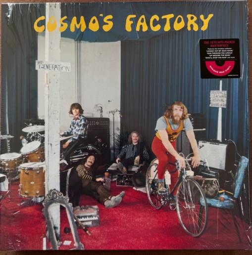 Okładka CREEDENCE CLEARWATER REVIVAL - COSMO'S FACTORY (LP COLORED - REMASTERED 2025)
