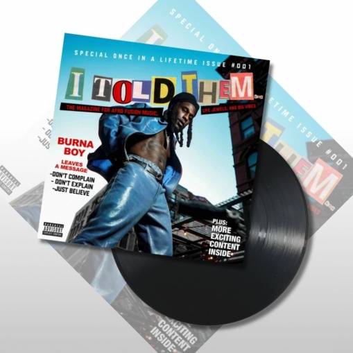 Okładka BURNA BOY - I TOLD THEM...