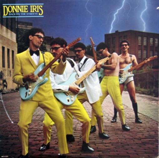 Okładka Donnie Iris - Back On The Streets