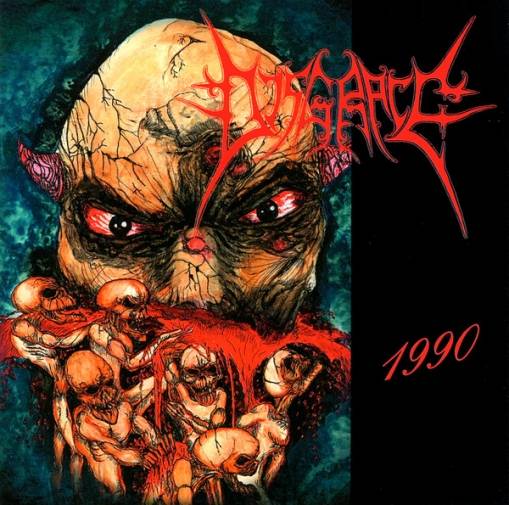 Okładka Disgrace - 1990