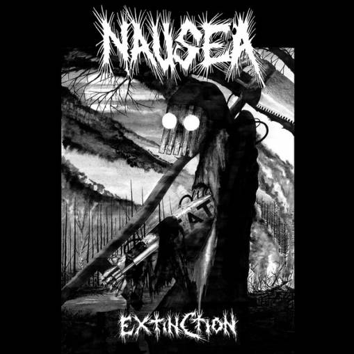 Okładka Nausea - Extinction LP BLACK