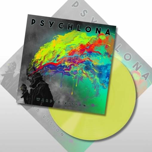 Okładka Psychlona - Warped Vision LP YELLOW