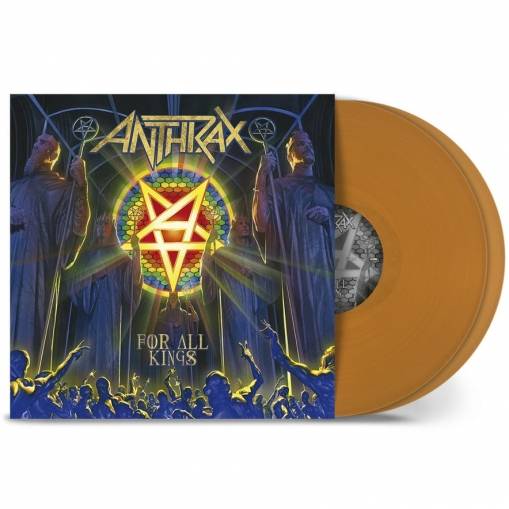 Okładka Anthrax - For All Kings LP ORANGE