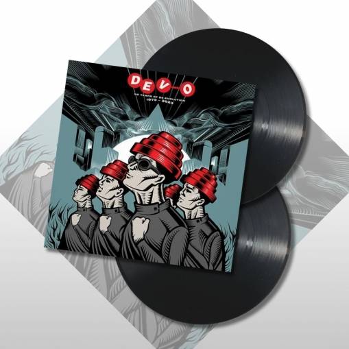 Okładka DEVO - 50 YEARS OF DE-EVOLUTION 1973-2023