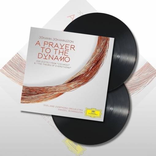 Okładka ICELAND SYMPHONIC ORCHESTRA/DANIEL BJARNSON - A PRAYER TO THE DYNAMO/ SUITES FROM SICARIO & THEORY OF EVERYTHING (2LP)