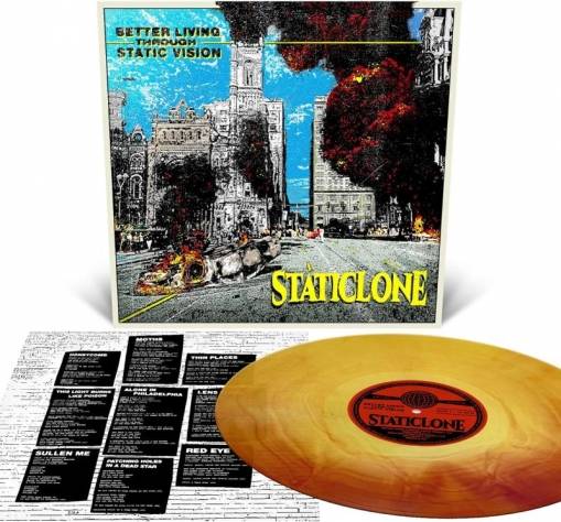 Okładka Staticlone - Better Living Through Static Vision LP