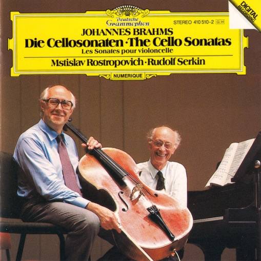 Okładka Johannes Brahms - Die Cellosonaten - The Cello Sonatas -  Les Sonates Pour Violoncelle [NM]