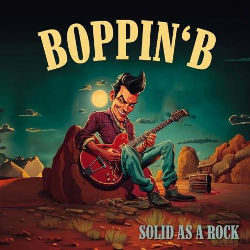 Okładka Boppin B - Solid As A Rock