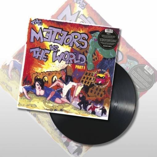 Okładka Meteors, The - The Meteors Vs The World Part I LP BLACK