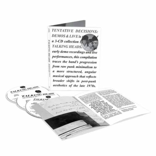 Okładka TALKING HEADS - TENTATIVE DECISIONS: DEMOS & LIVE