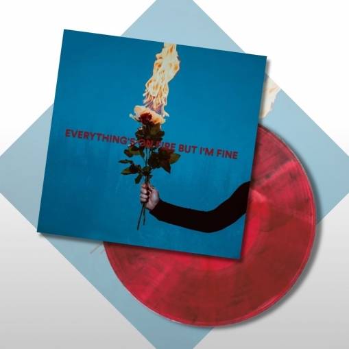 Okładka As December Falls - Everything's On Fire But I'm Fine LP COLORED