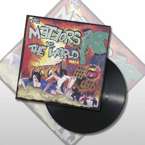 Okładka Meteors, The - The Meteors Vs The World Part II LP BLACK