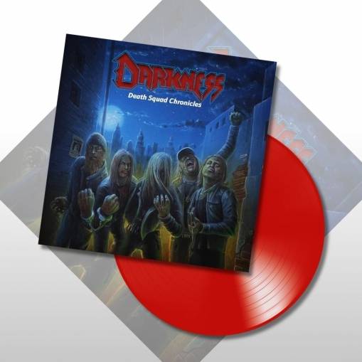 Okładka Darkness - Death Squad Chronicles LP RED