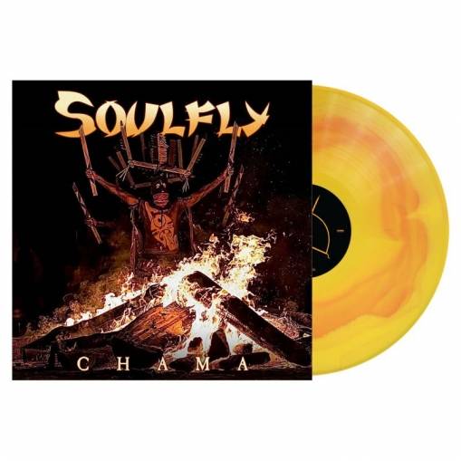Okładka Soulfly - Chama LP YELLOW ORANGE