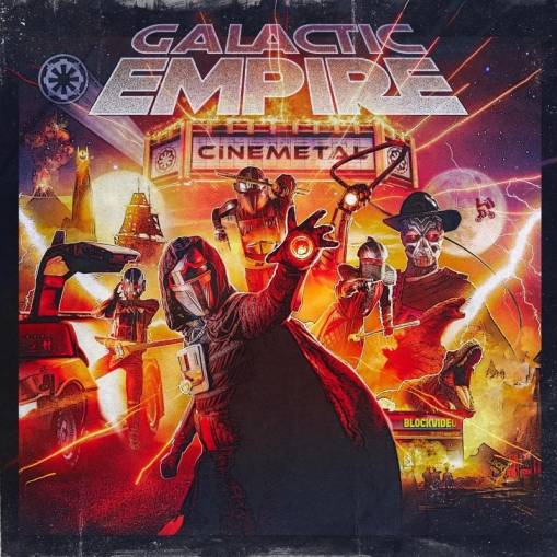 Okładka Galactic Empire - Cinemetal LP MARBLED