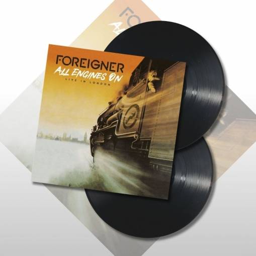 Okładka Foreigner - All Engines On - Live In London LP BLACK