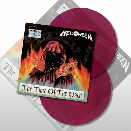 Okładka HELLOWEEN - THE TIME OF THE OATH (EXPANDED 2LP) Colour Vinyl