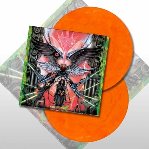 Okładka Machine Girl - Psycho Warrior MG Ultra X LP ORANGE