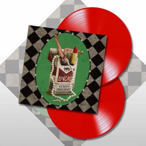 Okładka Luvcat - Vicious Delicious LP RED INDIE