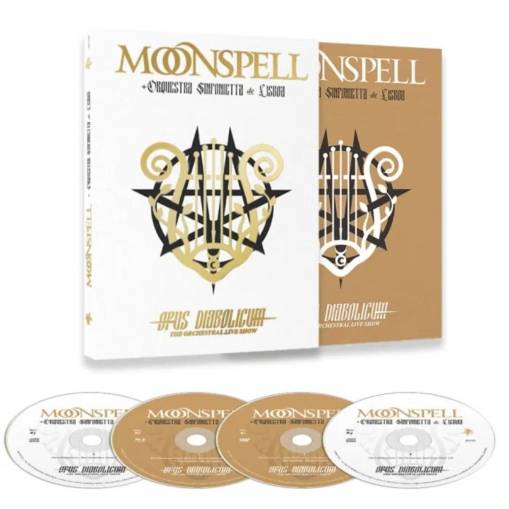 Okładka Moonspell - Opus Diabolicum The Orchestral Live Show CD+BLURAY+DVD