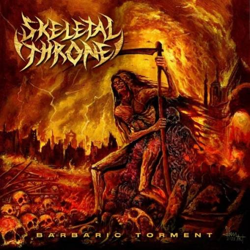 Okładka Skeletal Throne - Barbaric Torment
