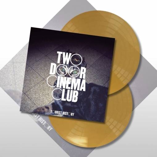 Okładka Two Door Cinema Club - Tourist History LP GOLD DELUXE