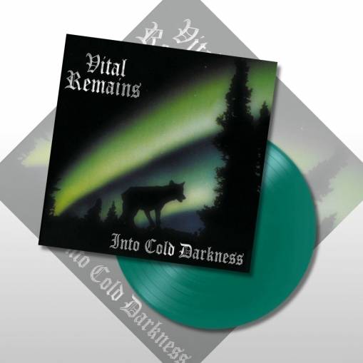 Okładka Vital Remains - Into Cold Darkness LP GREEN