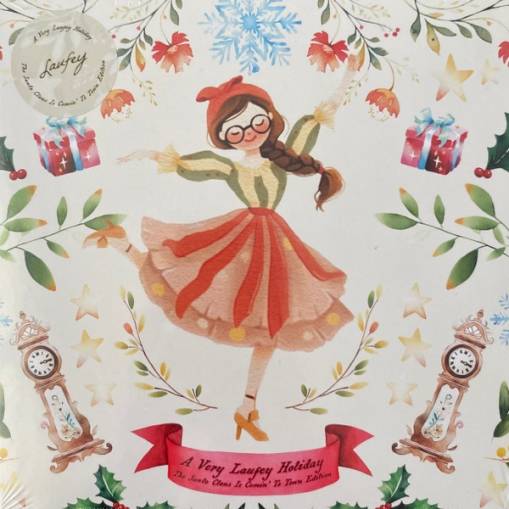 Okładka Laufey - A Very Laufey Holiday The Santa Claus Is Comin To Town Edition EP