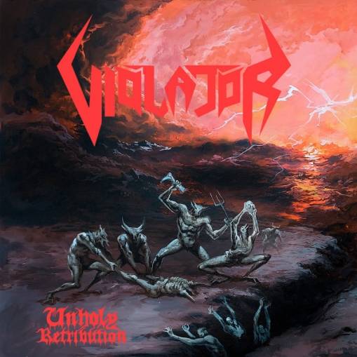 Okładka Violator - Unholy Retribution LP MARBLED