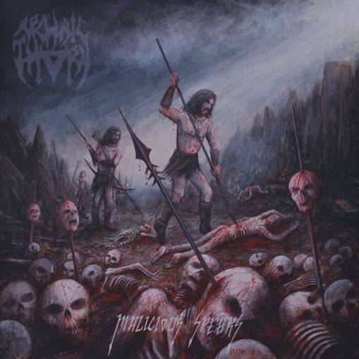 Okładka Archaic Thorn - Malicious Spears LP RED