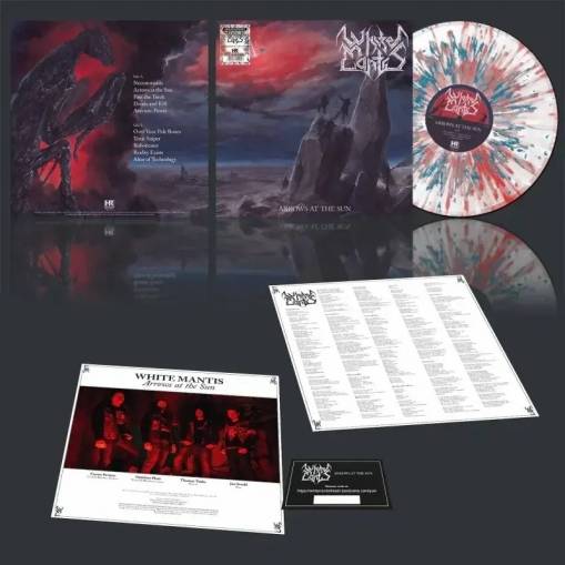 Okładka White Mantis - Arrows At The Sun LP SPLATTER