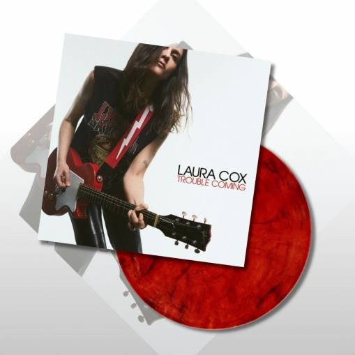 Okładka Cox, Laura - Trouble Coming LP RED BLACK